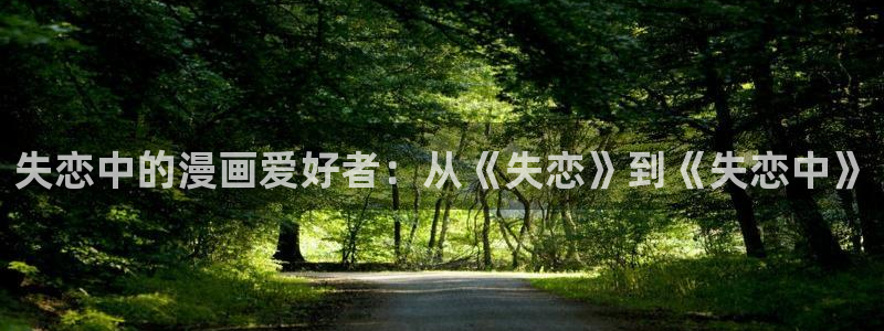 漫画屋.：失恋中的漫画爱好者：从《失恋》到《失恋中》
